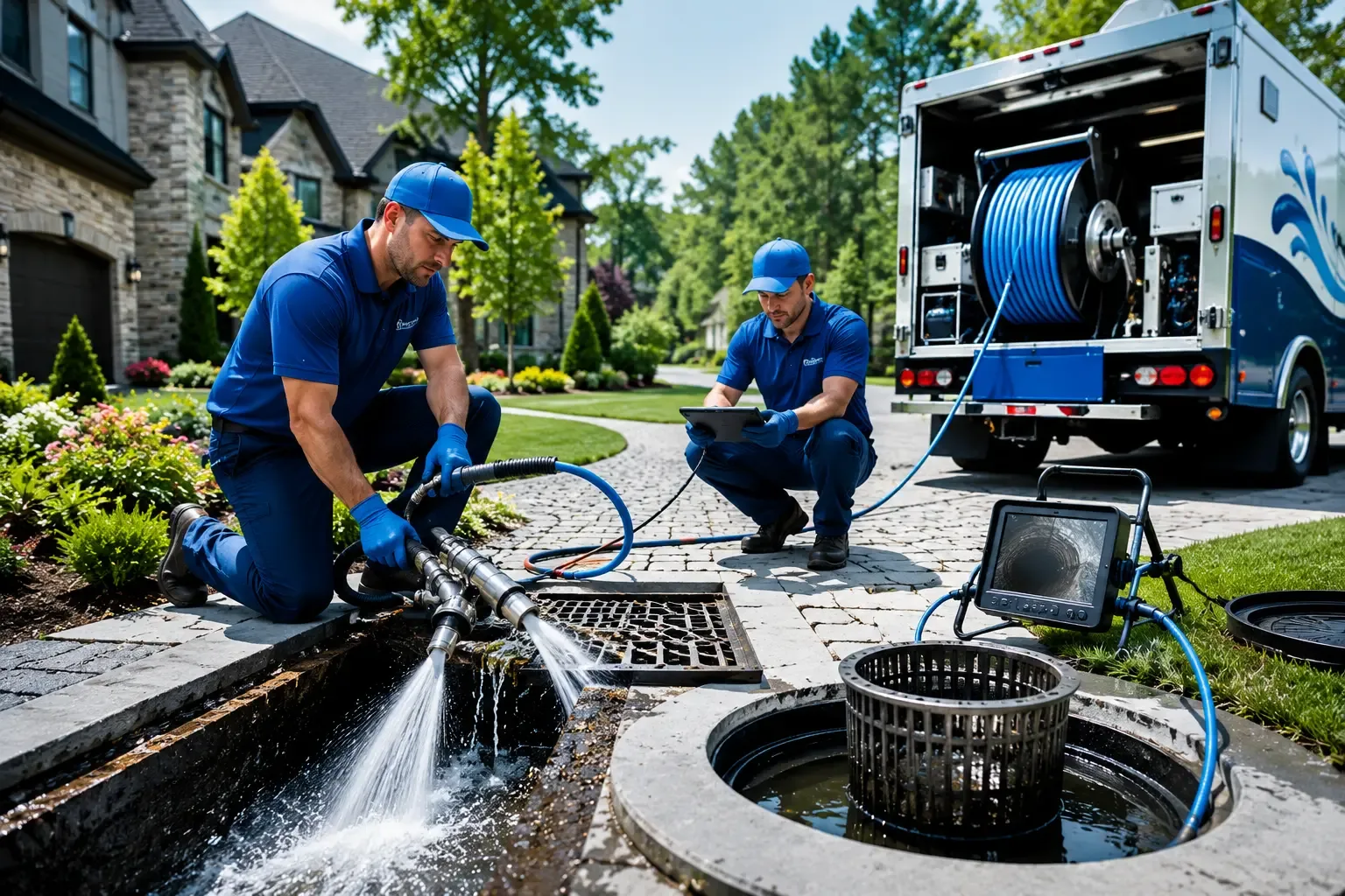 Local outdoor drain cleaning professionals in South Walpole, MA