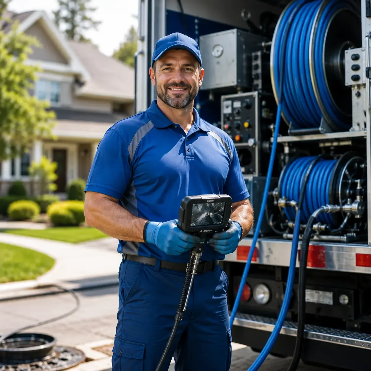 Local outdoor drain cleaning specialists in South Walpole, MA